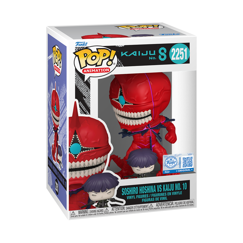 Kaiju 8 - Hoshina vs Kaiju 10 Exclusive Pop