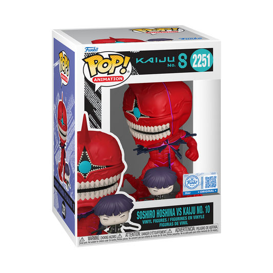 Kaiju 8 - Hoshina vs Kaiju 10 Exclusive Pop