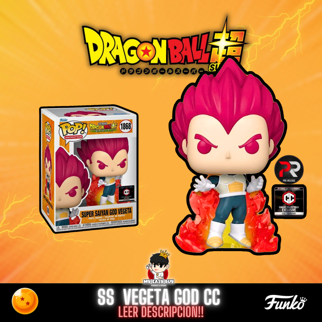 (Preorden Febrero) Dragon Ball Super Broly Movie - SS Vegeta God Chalice Collectible