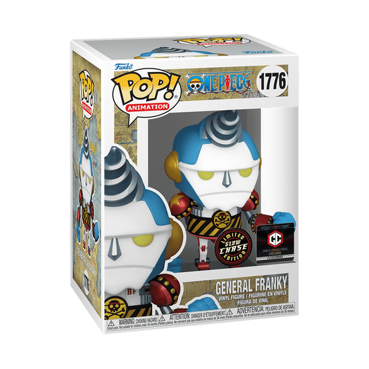 One Piece - General Franky Chase CC Sticker