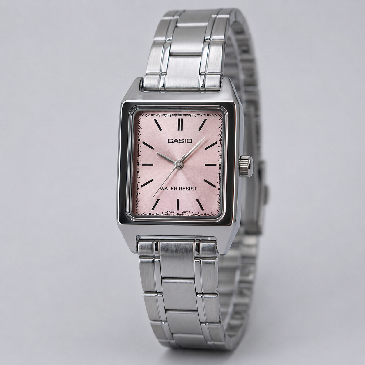 Casio - LTPV007D Women Pink Dial Date 30mm (30m)