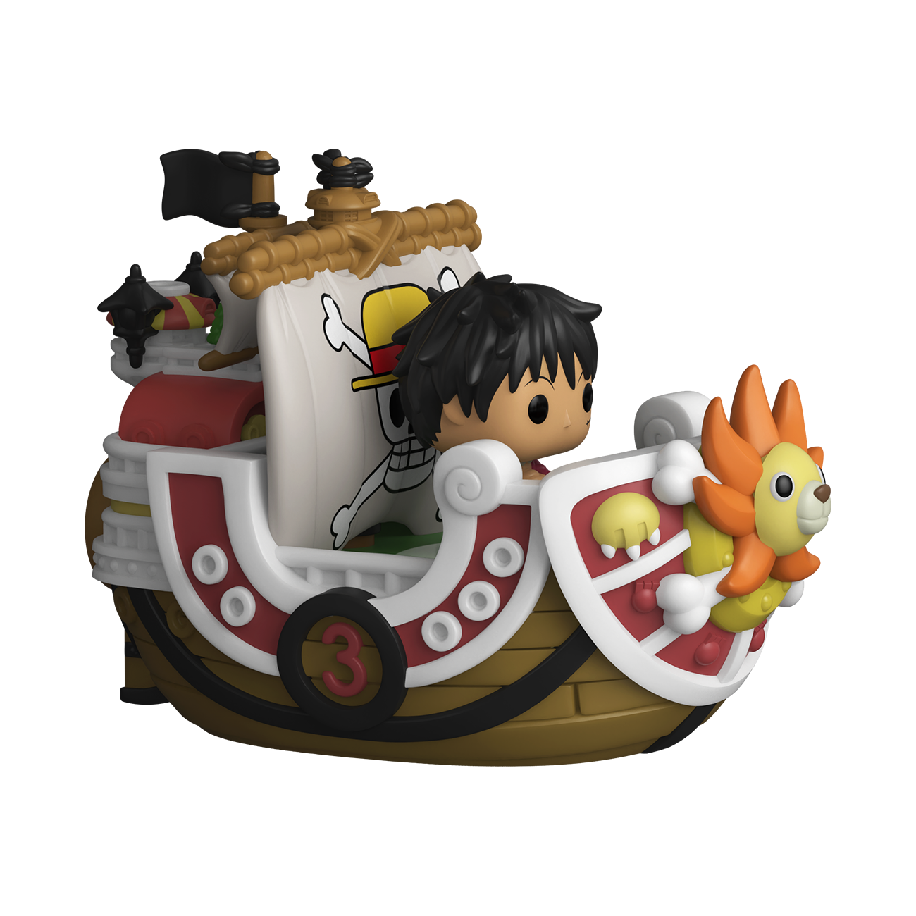 One Piece - Luffy with sunny bitty pop