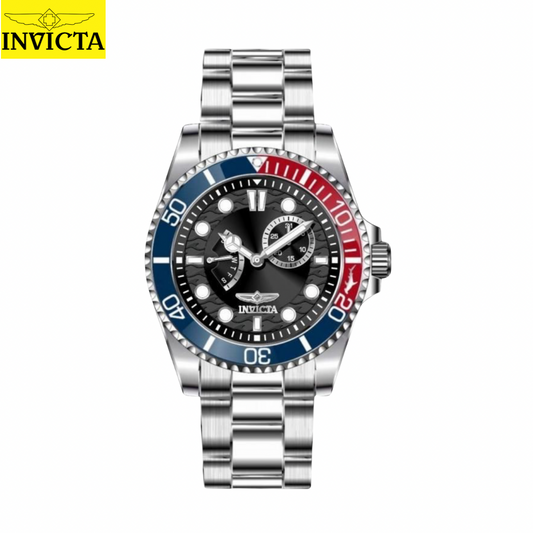 Invicta - Pro Diver Men (49172) 43mm Black Dial VD88 Quartz