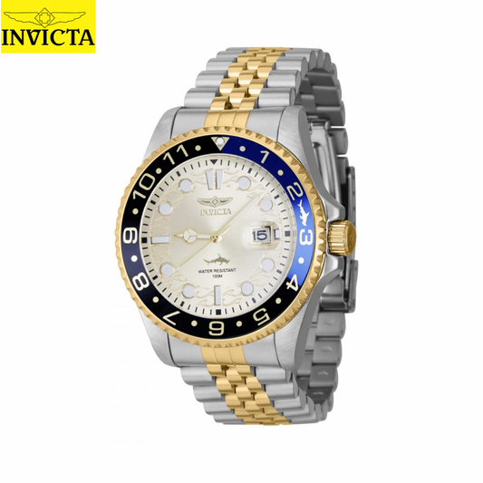 Invicta - Pro Diver Men 43mm (44178) Oro, Plata Quartz