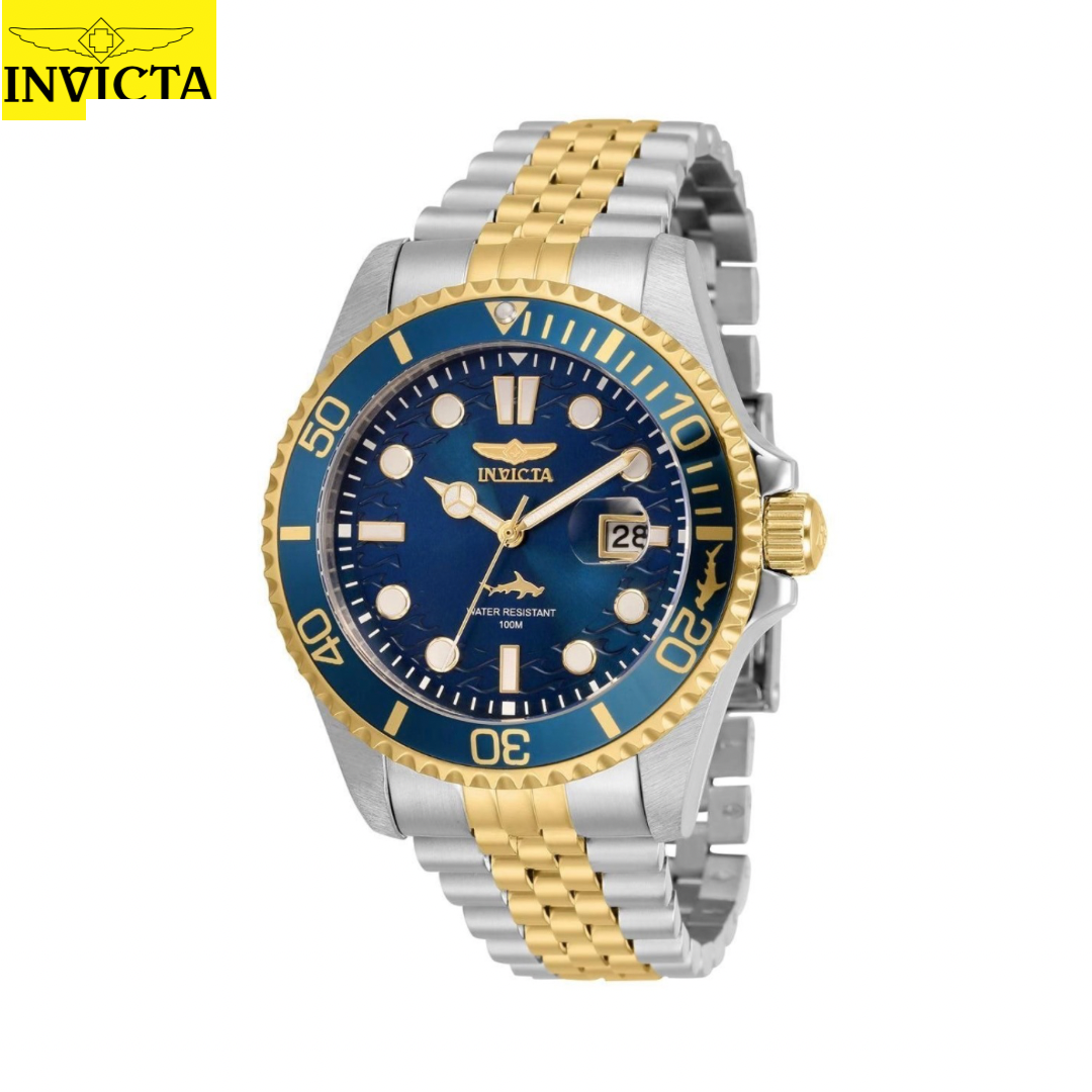 Invicta - Pro Diver Dual Tone Blue Gold 43mm (30616) 100m