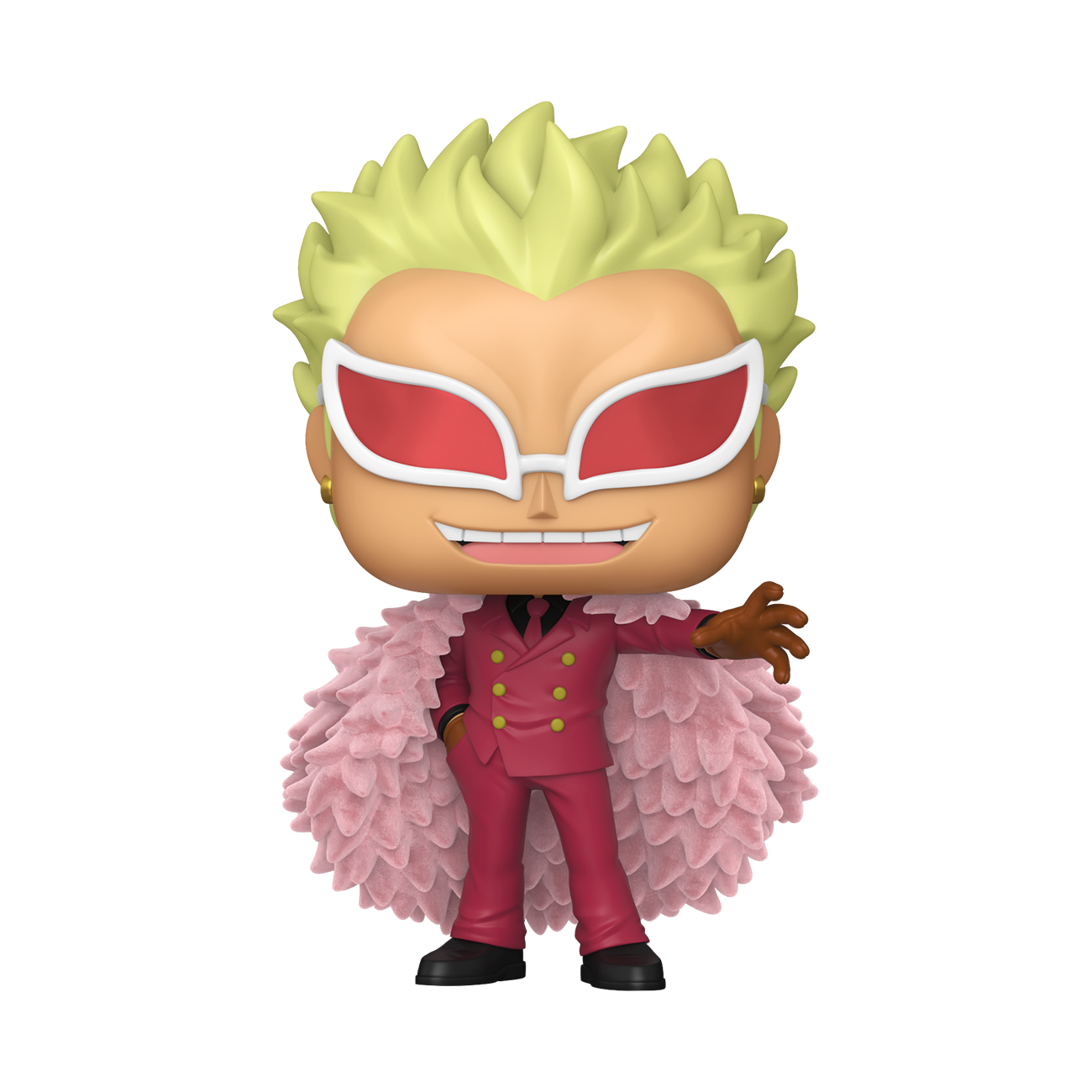 One Piece - Doflamingo Flocked SDCC shared sticker 2026 Exclusive
