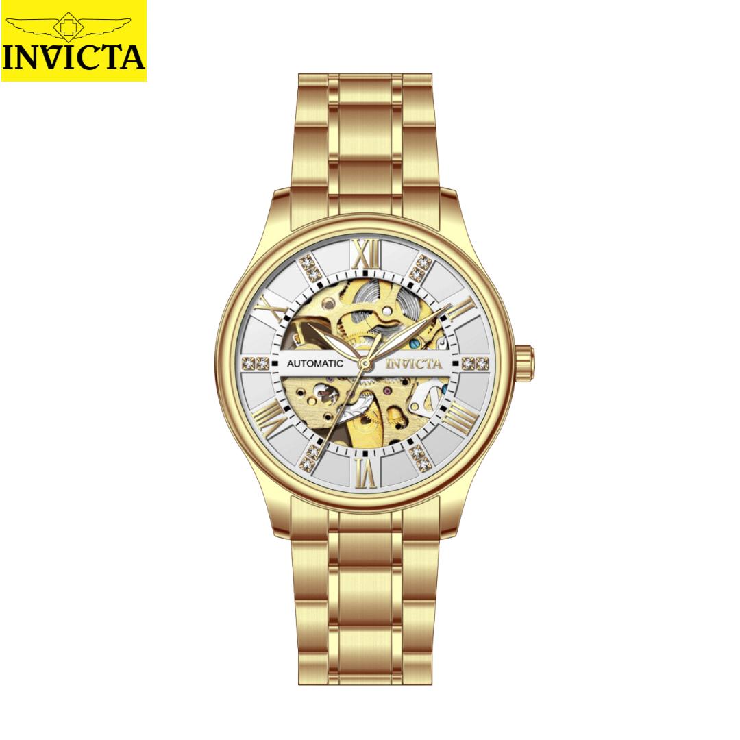 Invicta - Invicta Objet D Art Automatic  Watch w/ Skeleton Dial - 40mm, Gold (69116)