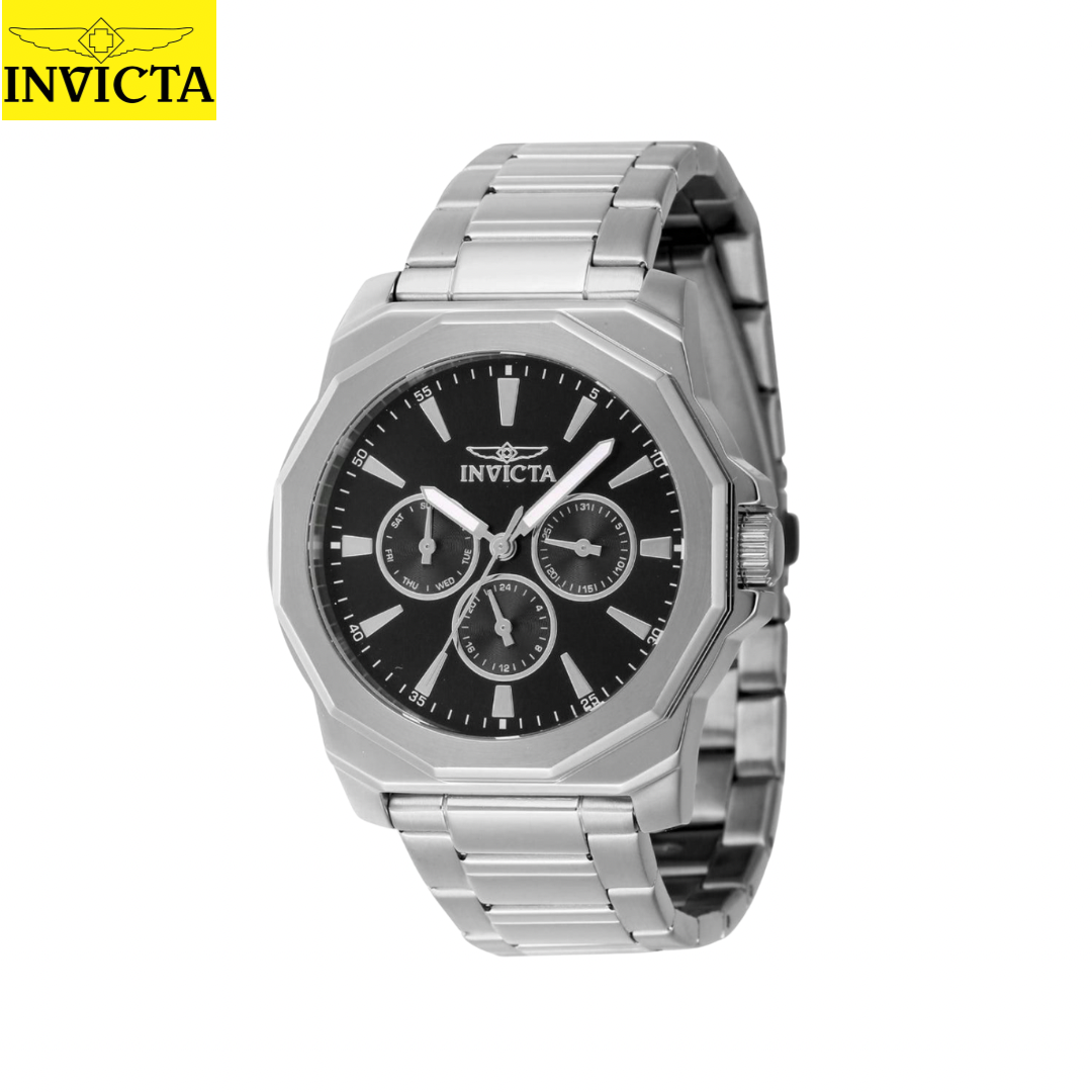 Invicta - Speedway Multifuncional Ap Bisel Black Dial 42mm (46842) 30atm