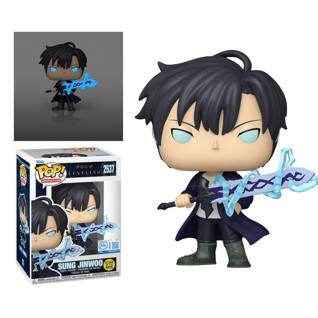 Solo Leveling - Jinwoo with sword Glow Exclusive #2537