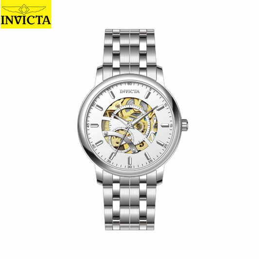 Invicta - Invicta Objet D Art Automatic  Watch w/ Skeleton Dial - 43mm, Silver (69122)