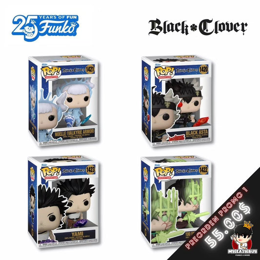 Black Clover - Preorden Promo 1 Comunes Combo