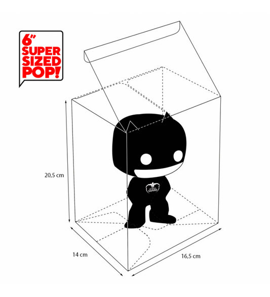 Protector  Funko pop 6"