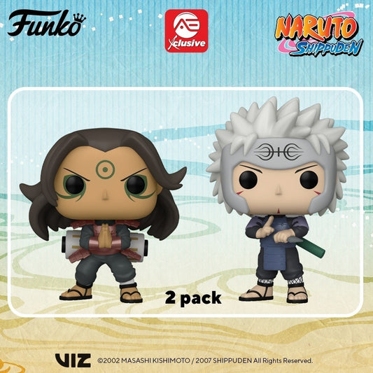 Naruto - Hashirama & Tobirama Duo Pack AE Exc (detalles en plastico)