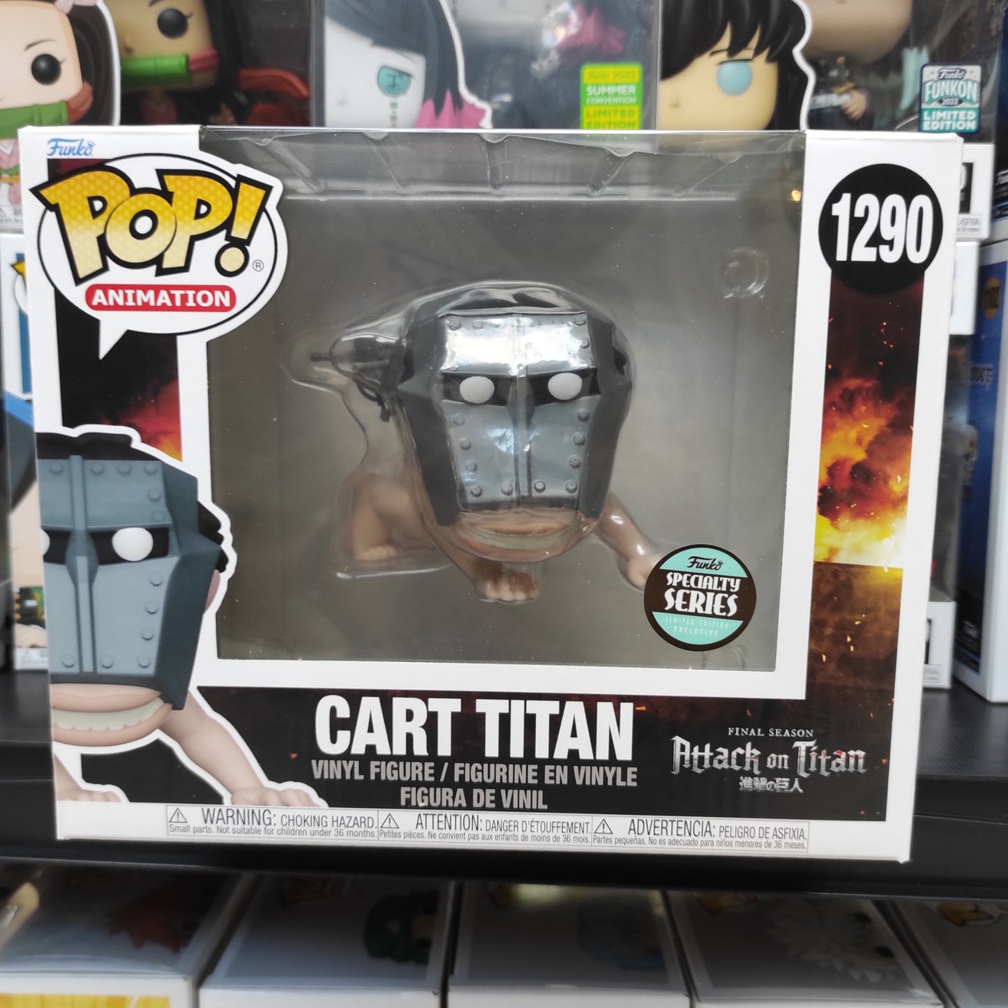 Attack On Titan - Cart Titan "Speciality Series"