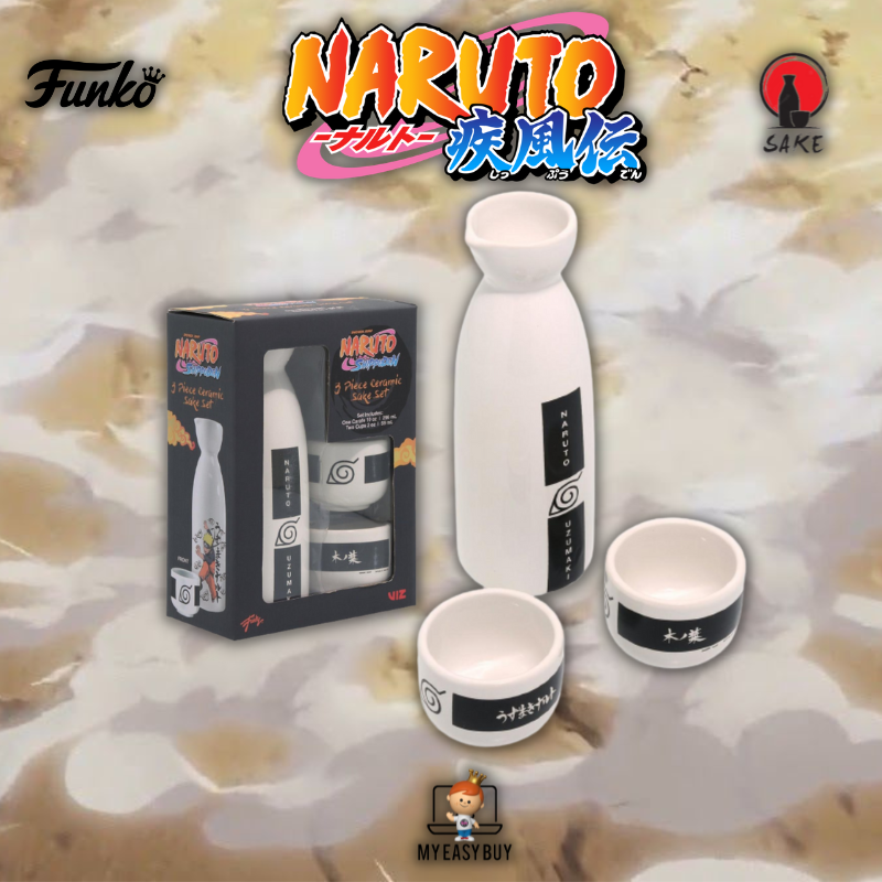 Naruto - Sake Kit Detalles Falt 1 copa